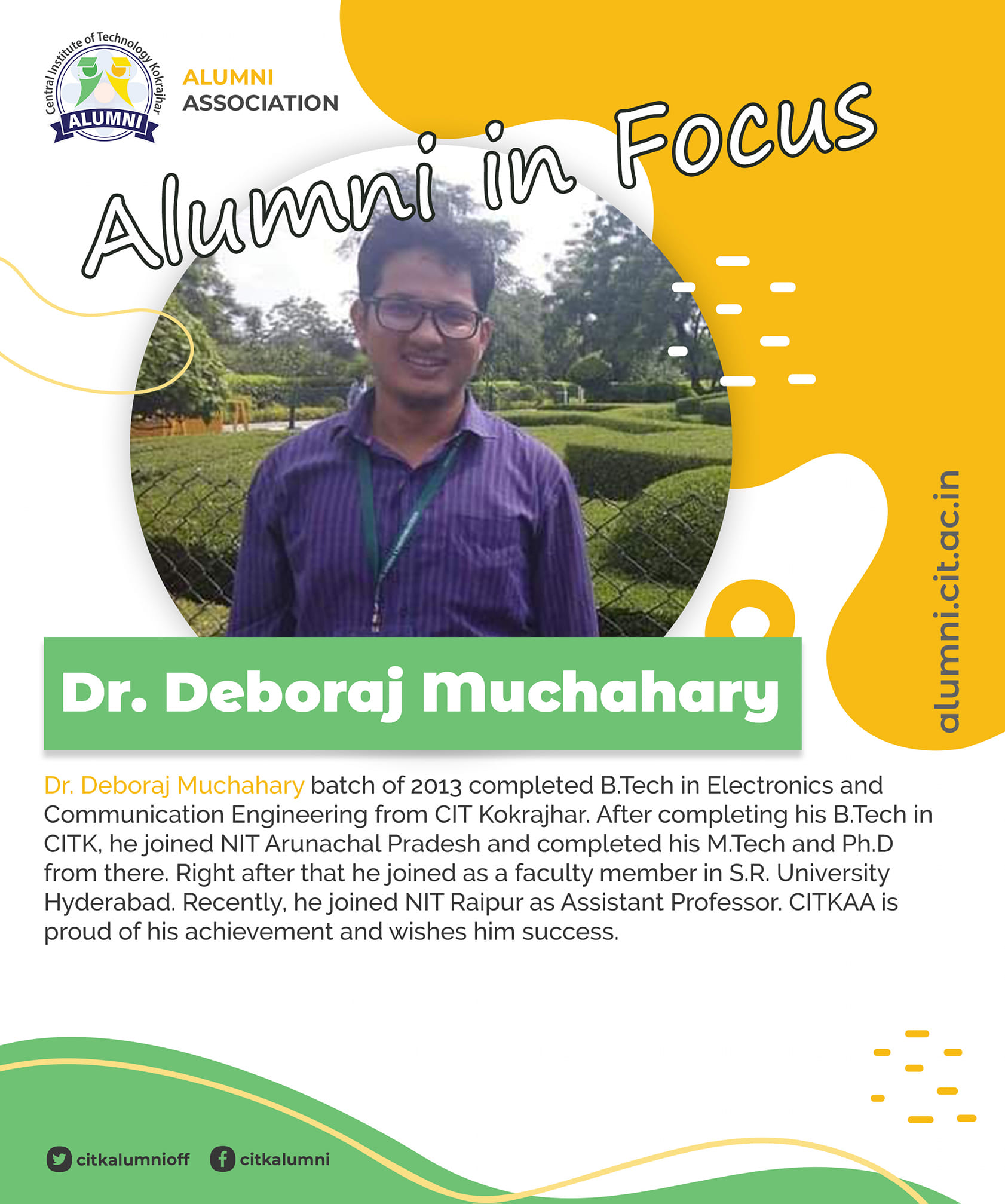 Dr. Deboraj Muchahary